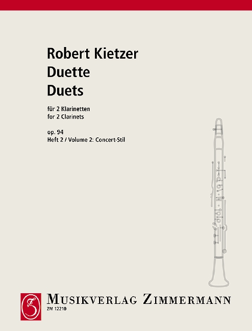 Vorderes Coverbild Duette op. 94 Heft 2