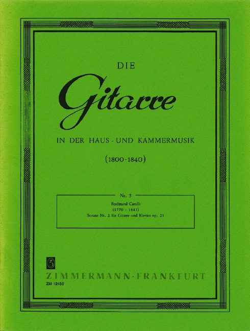 Vorderes Coverbild Sonate op. 21/2 Nr. 3