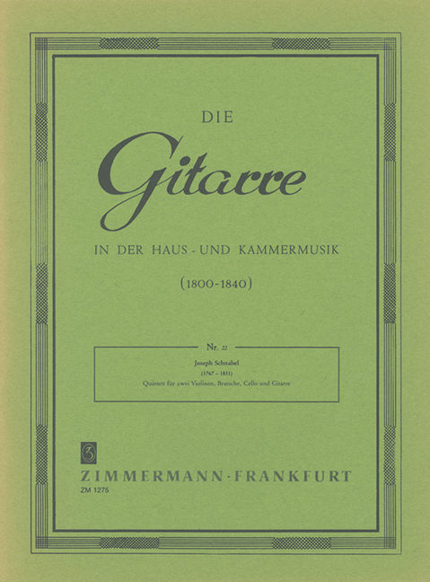 Vorderes Coverbild Quintett Nr. 22