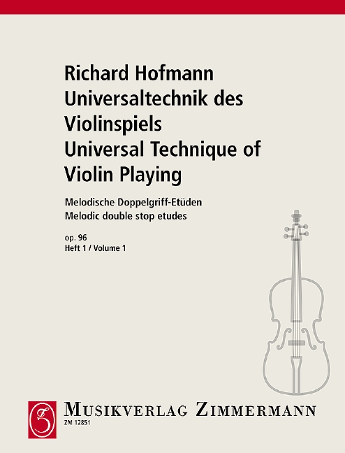 Vorderes Coverbild Universaltechnik des Violinspiels op. 96 Heft 1