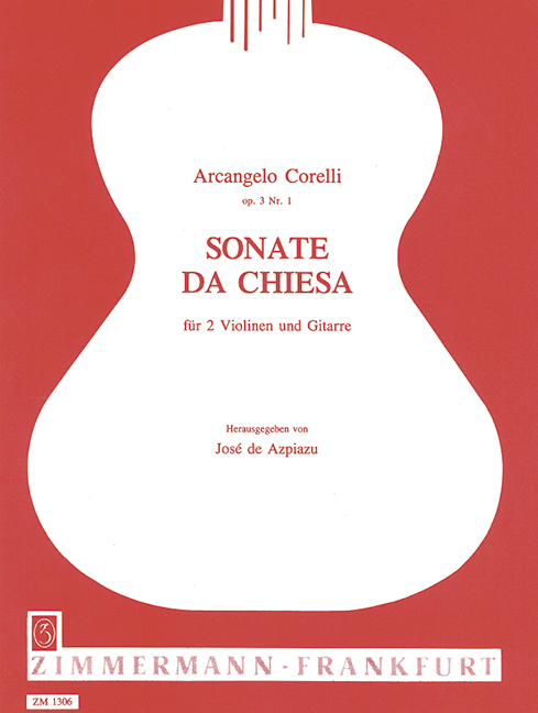 Vorderes Coverbild Sonata da Chiesa op. 3/1 