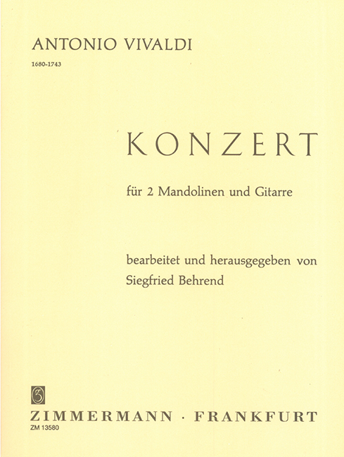 Vorderes Coverbild Konzert 