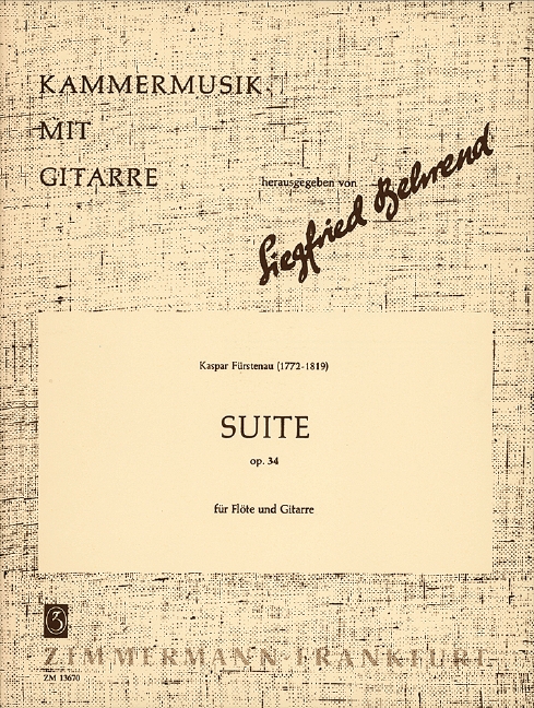 Vorderes Coverbild Suite op. 34 