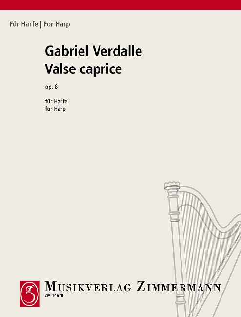 Vorderes Coverbild Valse caprice op. 8 