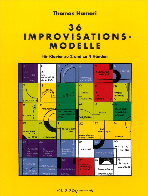 Vorderes Coverbild 36 Improvisations-Modelle