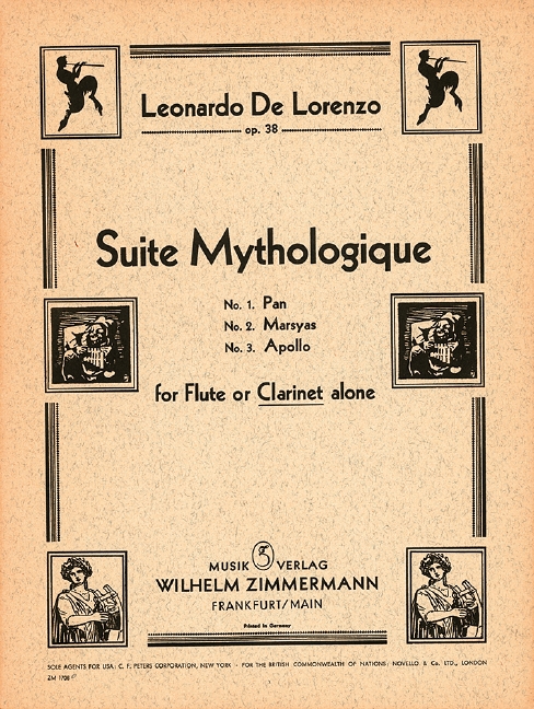 Vorderes Coverbild Suite mythologique op. 38 