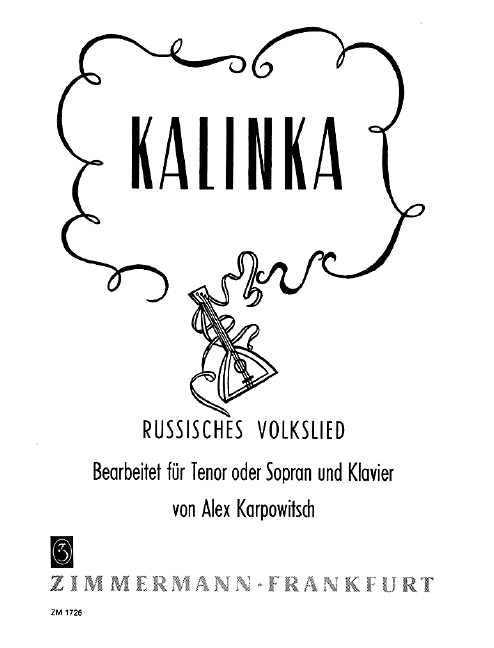 Vorderes Coverbild Kalinka 