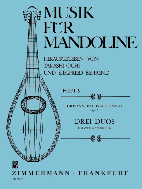 Vorderes Coverbild Drei Duos op. 5 9