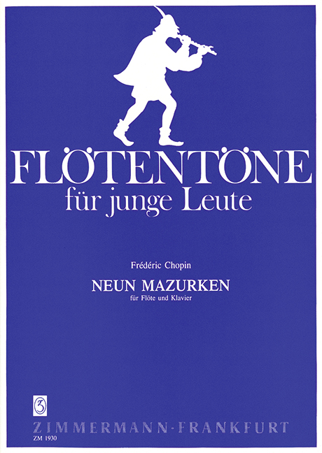Vorderes Coverbild Neun Mazurken 