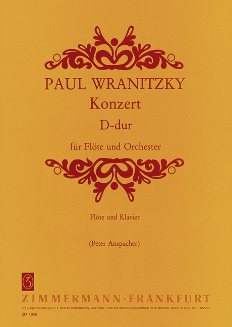 Vorderes Coverbild Konzert D-Dur 
