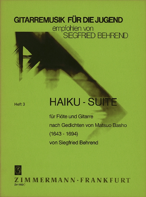 Vorderes Coverbild Haiku-Suite 3
