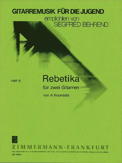 Vorderes Coverbild Rebetika 9