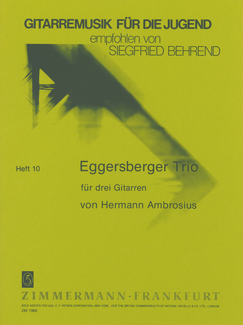 Vorderes Coverbild Eggersberger Trio 10