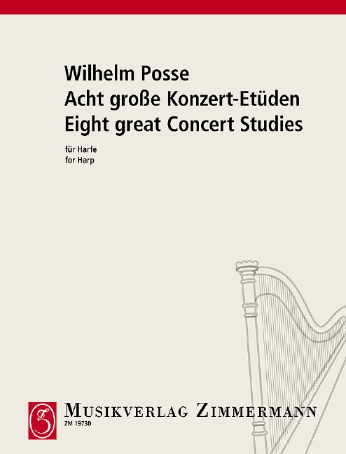 Vorderes Coverbild Acht große Konzert-Etüden 