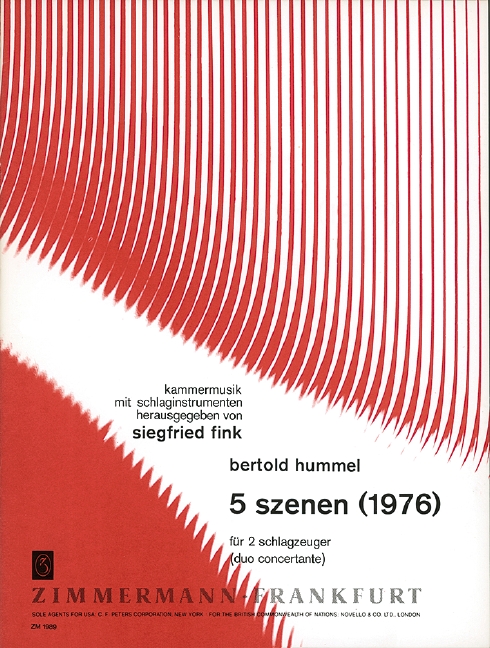 Vorderes Coverbild Fünf Szenen 