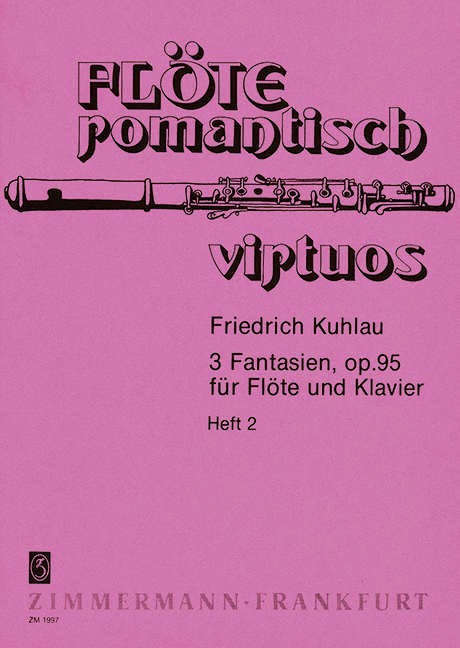 Vorderes Coverbild Drei Fantasien op. 95 Heft 2