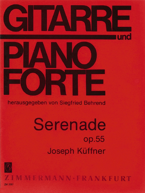 Vorderes Coverbild Serenade op. 55 