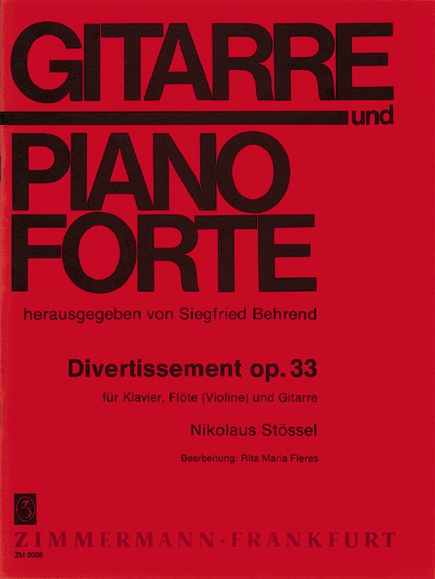Vorderes Coverbild Divertissement op. 33 