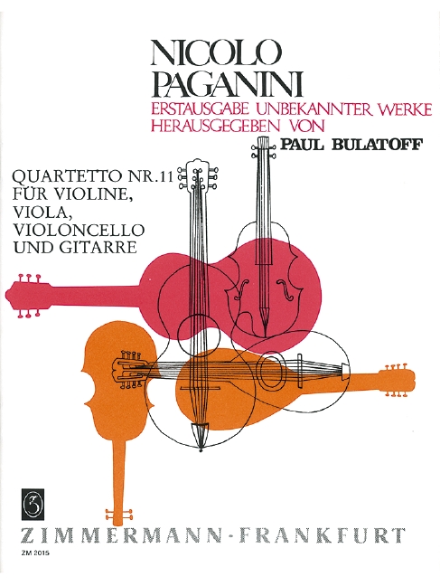 Vorderes Coverbild Quartetto Nr. 11 A-Dur 
