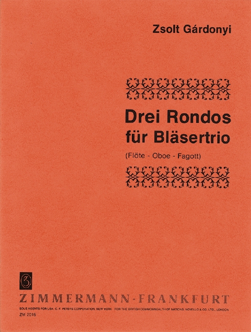Vorderes Coverbild Drei Rondos 