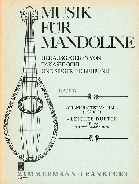 Vorderes Coverbild Vier leichte Duette op. 56 17
