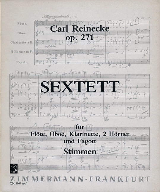 Vorderes Coverbild Sextett op. 271 