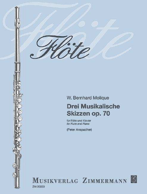 Vorderes Coverbild Drei Musikalische Skizzen op. 70 
