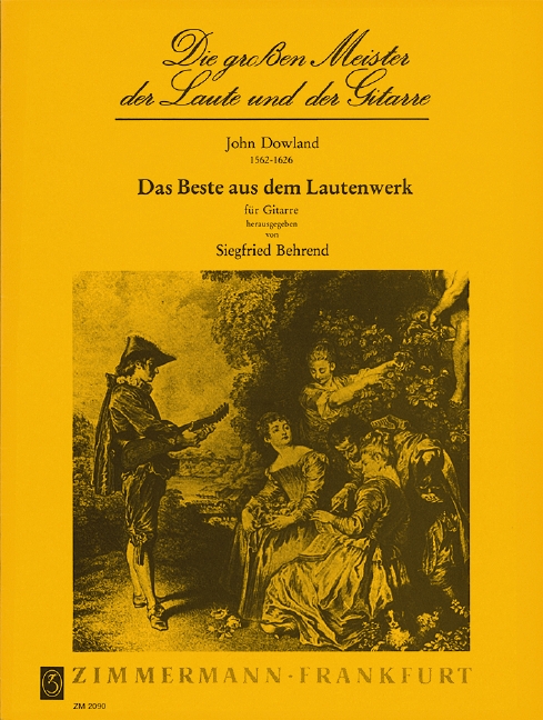 Vorderes Coverbild Das Beste aus dem Lautenwerk 