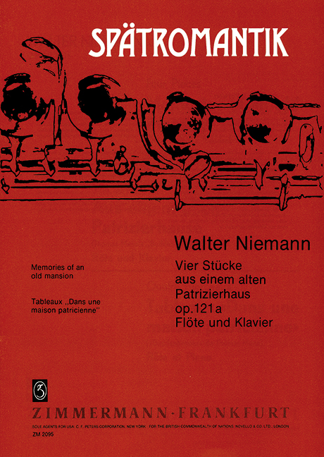 Vorderes Coverbild Vier Stücke aus einem alten Patrizierhause op. 121a 