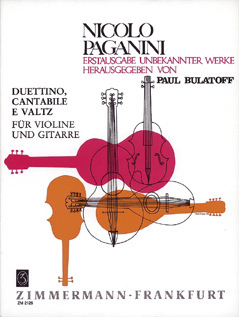 Vorderes Coverbild Duettino / Cantabile e Valtz 