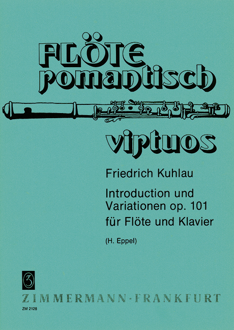 Vorderes Coverbild Introduktion und Variationen op. 101 
