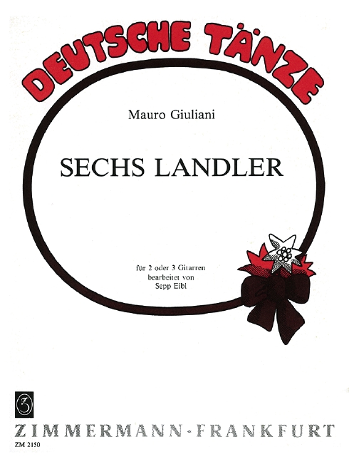 Vorderes Coverbild Sechs Landler 