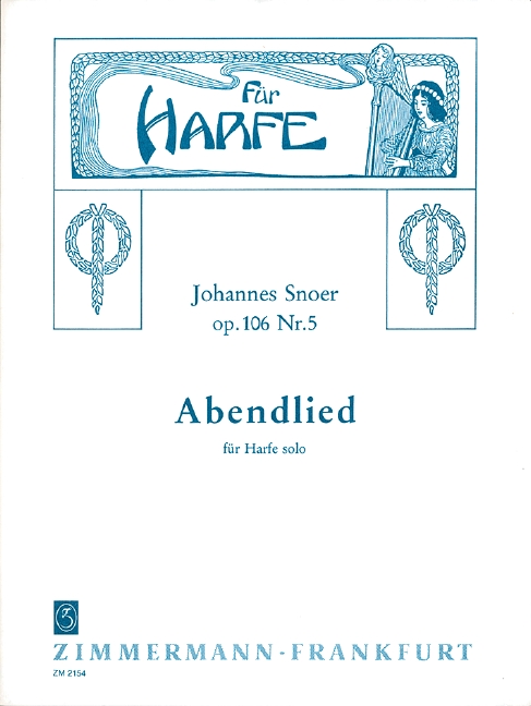 Vorderes Coverbild Abendlied op. 106/5 