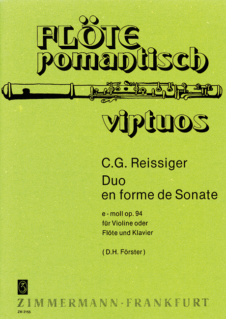 Vorderes Coverbild Duo en forme de Sonate e-Moll op. 94 