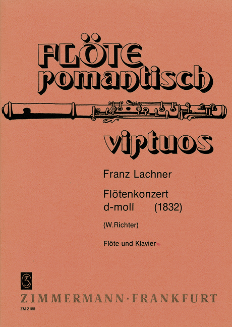 Vorderes Coverbild Flötenkonzert d-Moll 