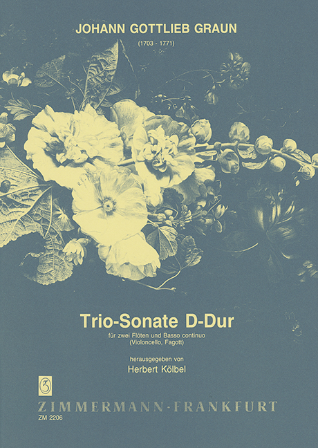 Vorderes Coverbild Trio-Sonate D-Dur 