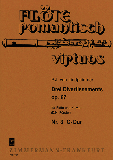 Vorderes Coverbild Drei Divertissements op. 67/3 