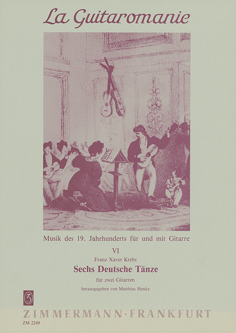 Vorderes Coverbild Sechs Deutsche Tänze VI