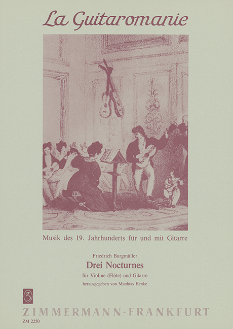 Vorderes Coverbild Drei Nocturnes 