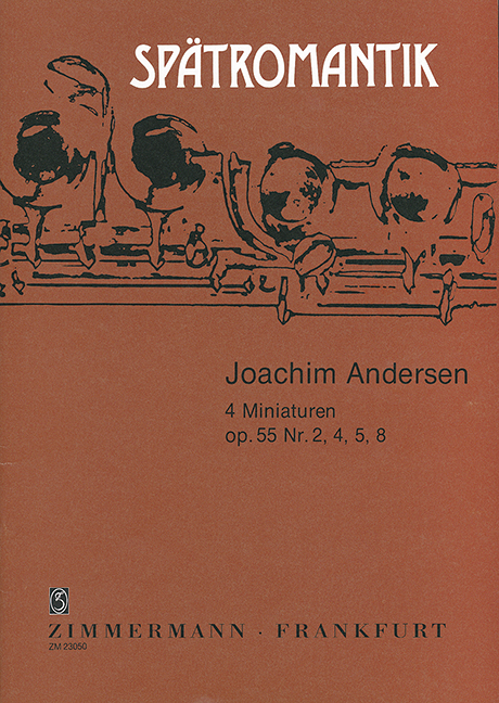 Vorderes Coverbild 4 Miniaturen op. 55 Nr. 2, 4, 5, 8 