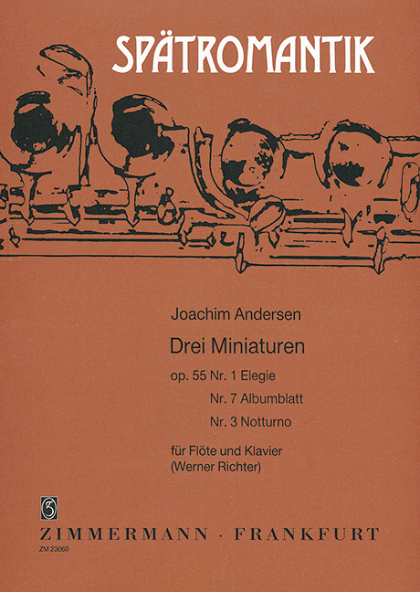 Vorderes Coverbild Drei Miniaturen op. 55/1/7/3 