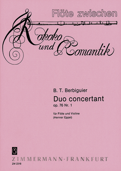 Vorderes Coverbild Duo concertant op. 76/1 