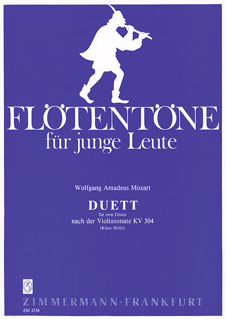 Vorderes Coverbild Duett nach der Violinsonate KV 304 
