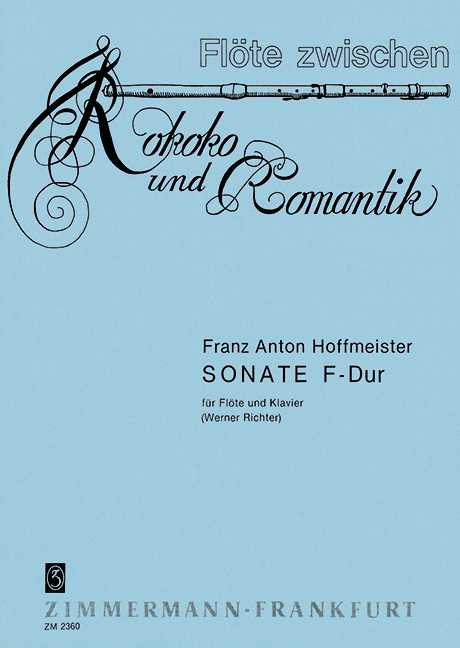 Vorderes Coverbild Sonate F-Dur 
