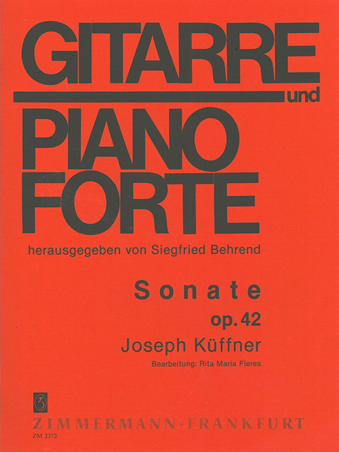 Vorderes Coverbild Sonate op. 42 