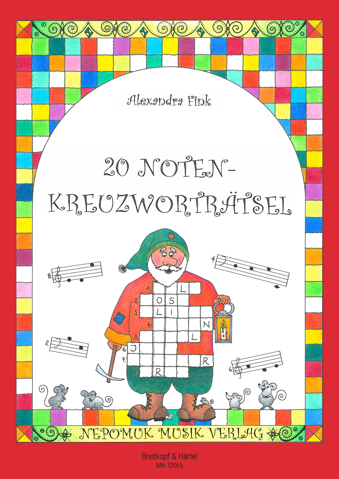 Vorderes Coverbild 20 Noten-Kreuzworträtsel – Heft 1
