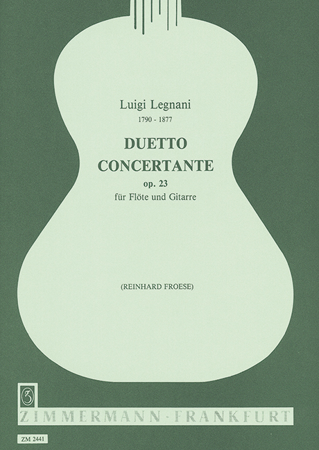 Vorderes Coverbild Duetto concertante op. 23 