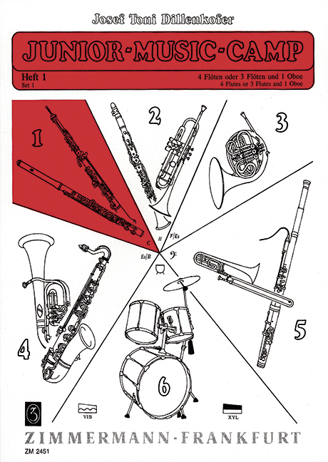 Vorderes Coverbild Junior-Music-Camp Heft 1