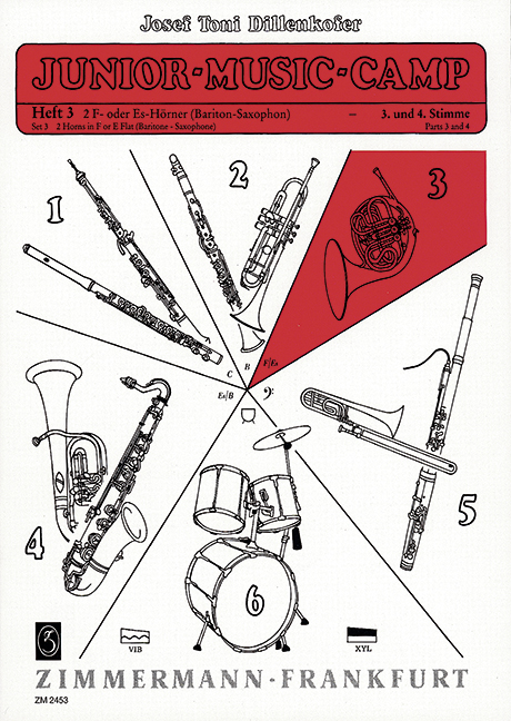 Vorderes Coverbild Junior-Music-Camp Heft 3