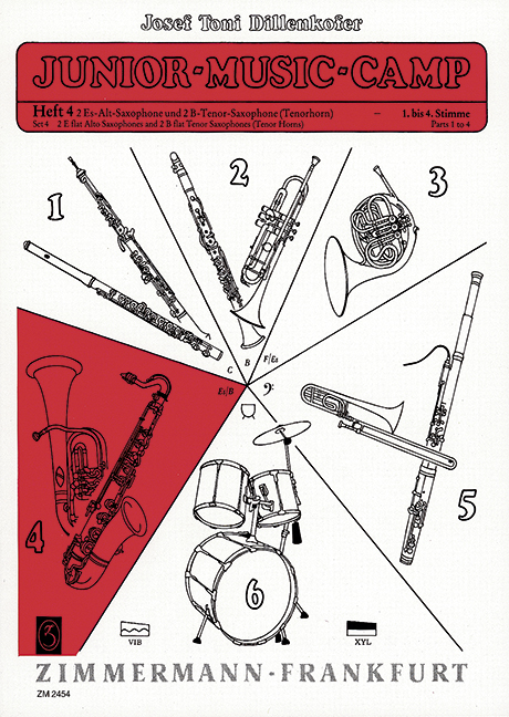 Vorderes Coverbild Junior-Music-Camp Heft 4